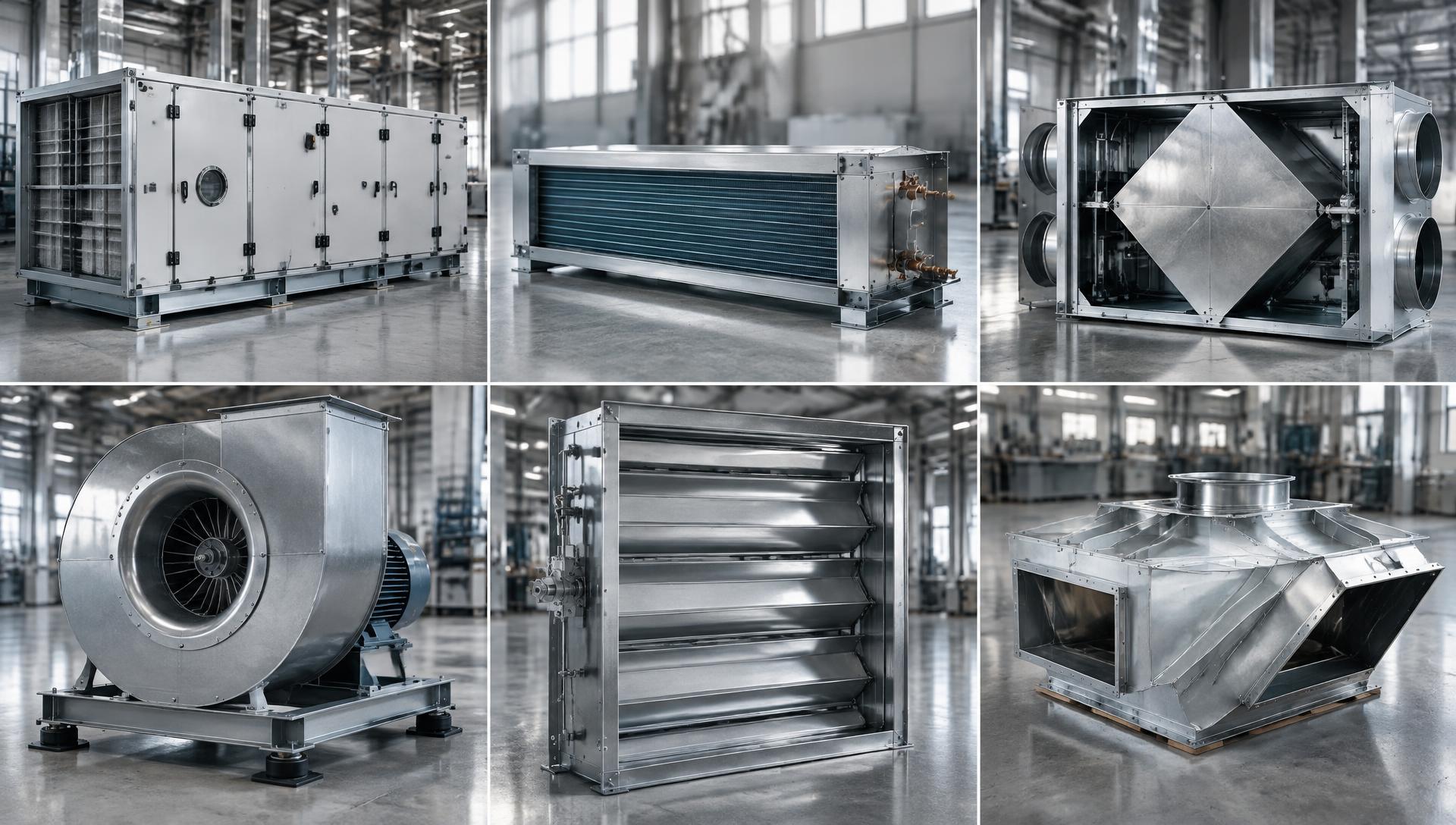 Fans & Air Distribution representative HVAC equipment